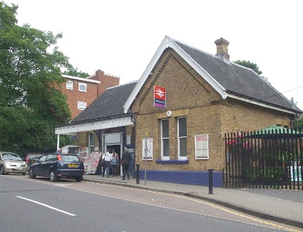 Winchmore Hill Train Station, London